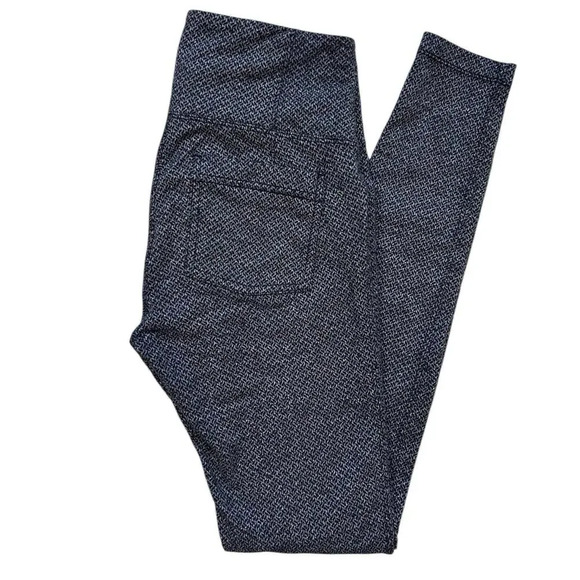 Athleta Herringbone Metro High Rise Leggings Textured Gray Women's Pants Size XS - Picture 3 of 10